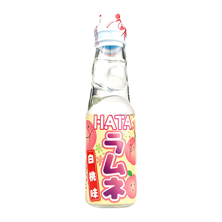 Ramune Drink White Peach Soda Pop