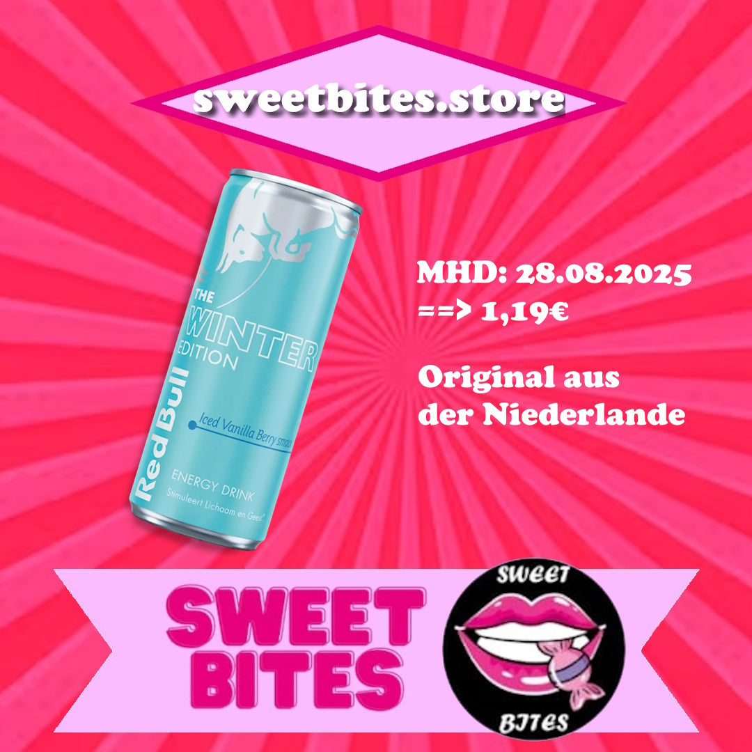 RedBull Iced Vanilla Berry smaak 250ml