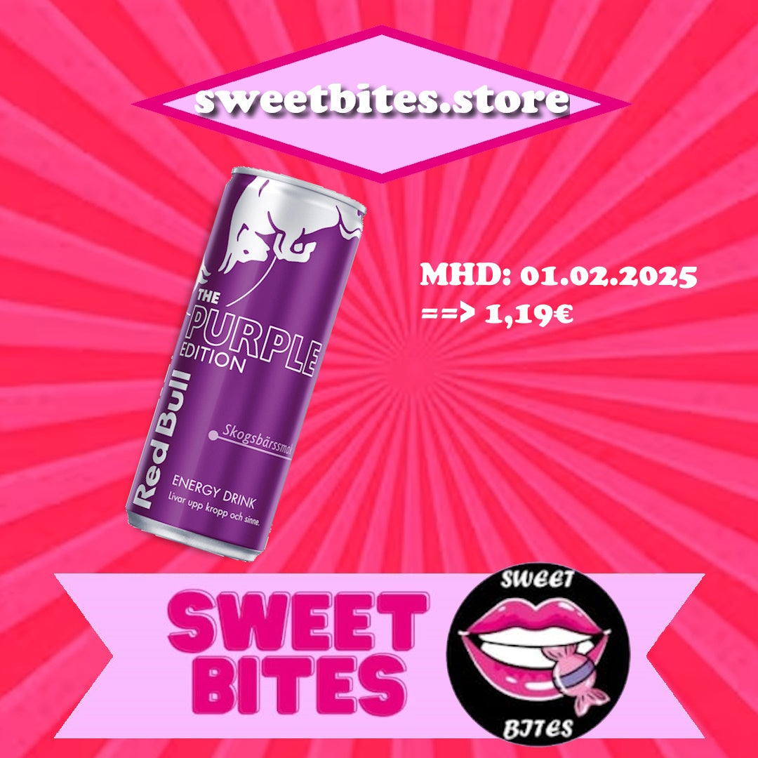 RedBull Skogsbärssmag aus Schweden