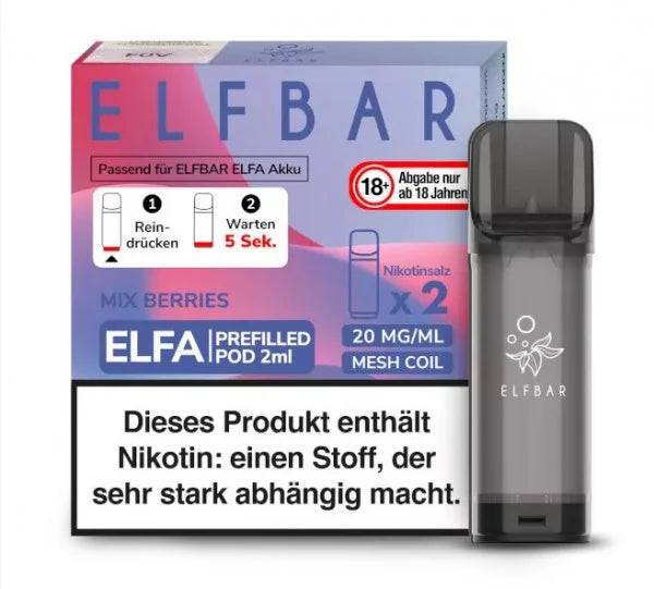 ElfBar-Pods 20mg Nikotin 2er Pack