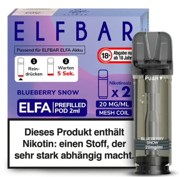 ElfBar-Pods 20mg Nikotin 2er Pack