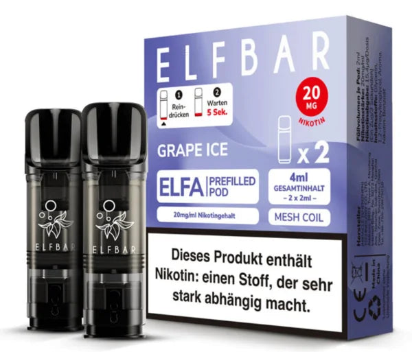 ElfBar-Pods 20mg Nikotin 2er Pack