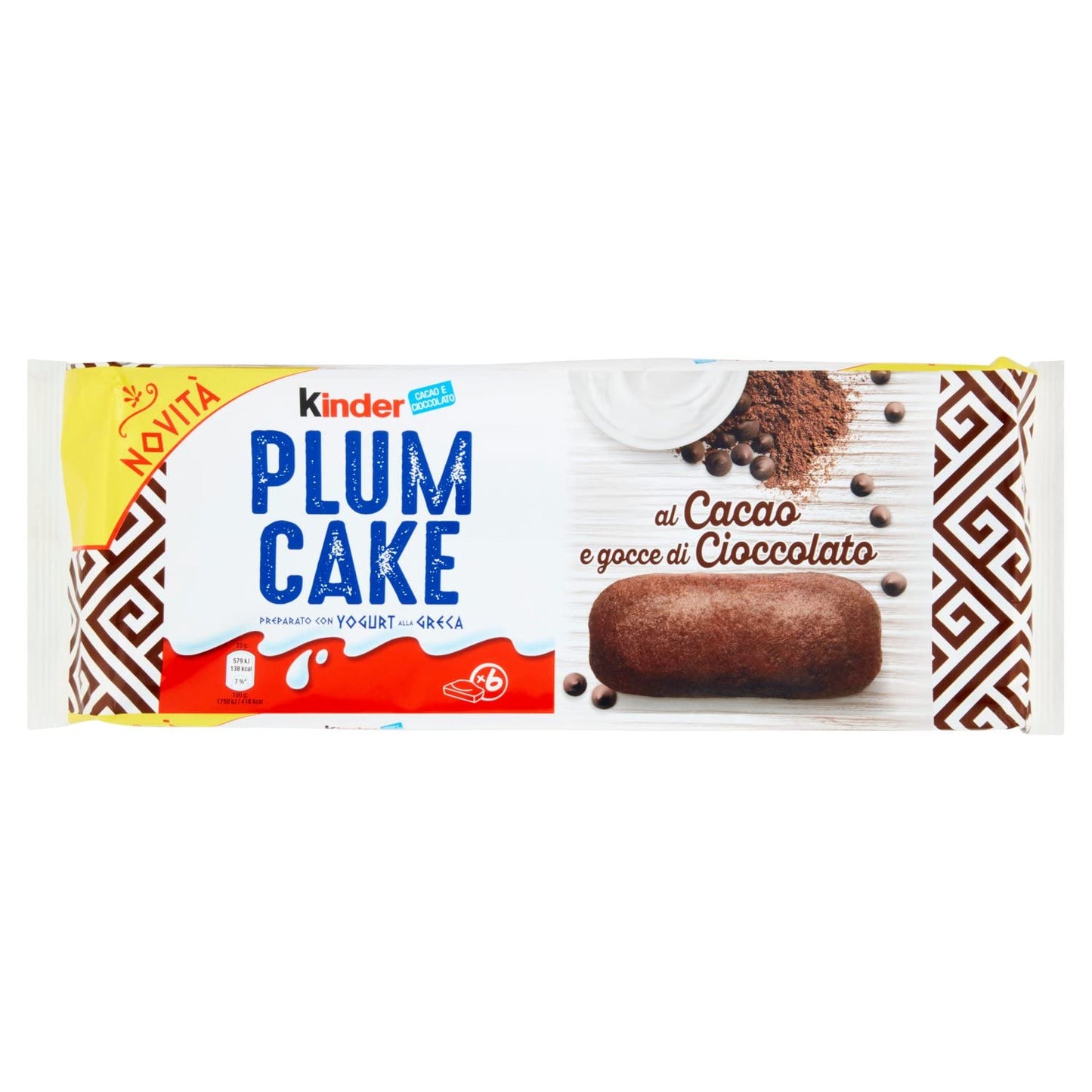 Kinder Plumcake Schoko